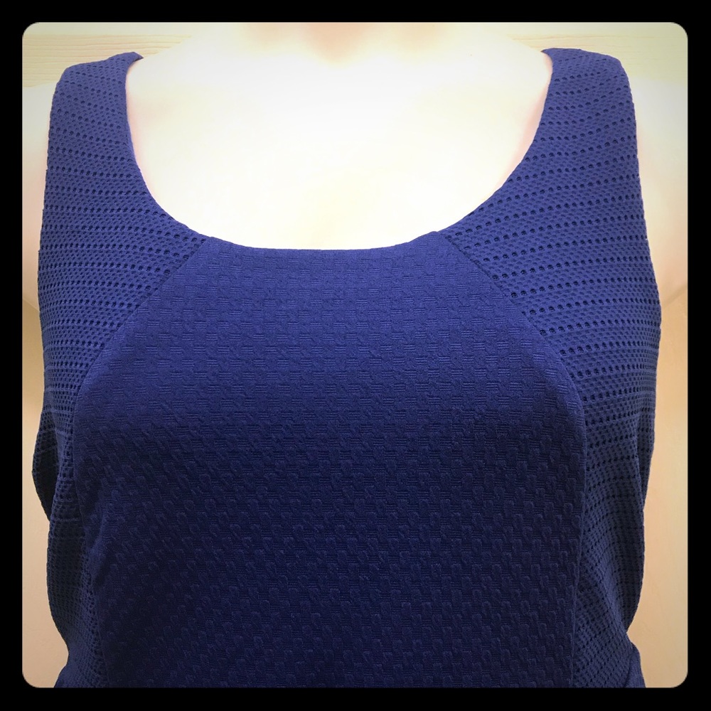 Tea length cobalt blue TORRID dress! Size 14/16